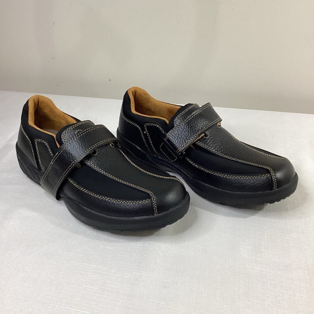 Dr. Comfort Men's Black Douglas 9 1/2 W